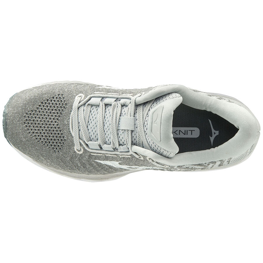 Mizuno WAVE SKY WAVEKNIT 3 GGray/Wht/Monument